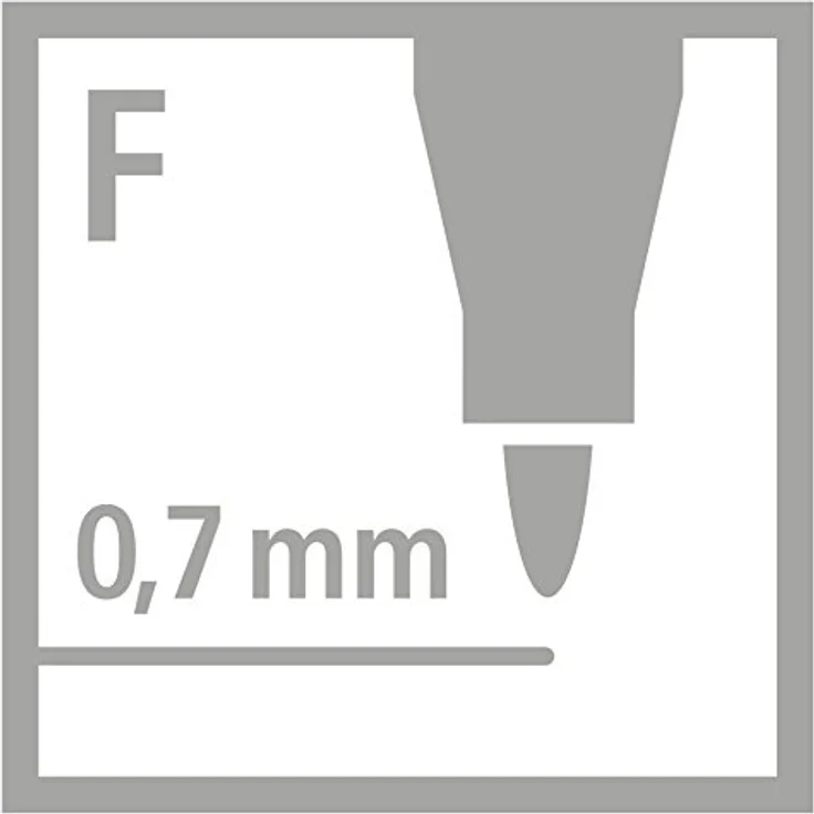 Folienstift - STABILO OHPen universal - wasserlöslich fein - 10er Pack - rot – Bild 4