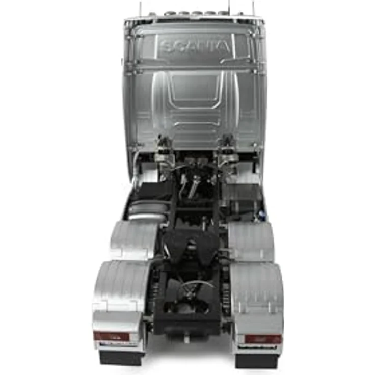 Amewi Scania 770 S Zugmaschine 6x6 1:14 RTR, ferngesteuertes Baustellenfahrzeug mit 2-Gang-Getriebe, Soundmodul und LED-Beleuchtung, silber – Bild 6