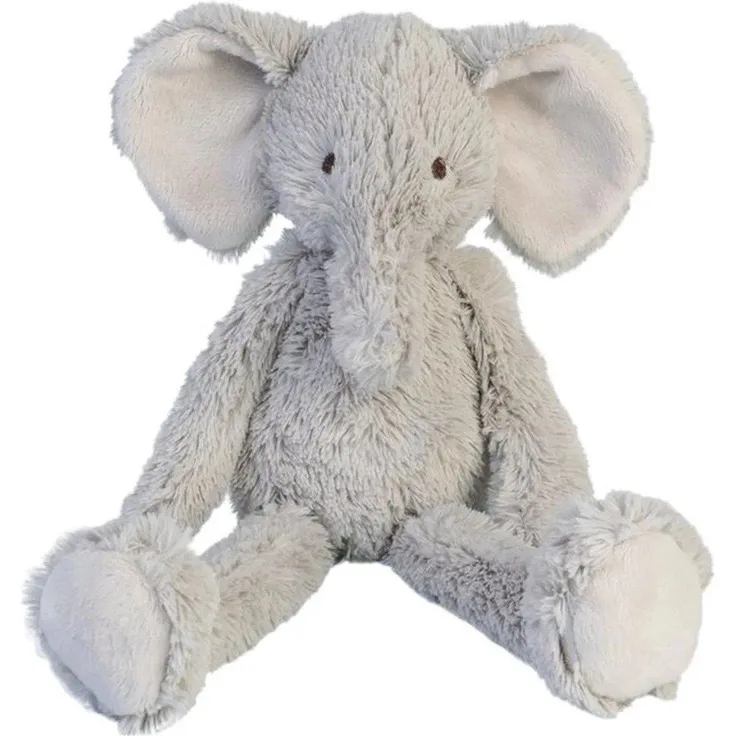 Happy Horse Kuscheltier Elefant Enzo Nr. 3 - 48 cm, Weiches Plüschspielzeug für Babys und Kleinkinder, Maschinenwaschbar, Beruhigende Eigenschaften