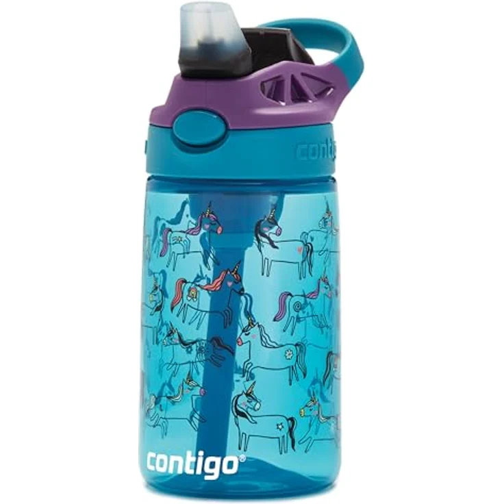 Water bottle/bottle for children Contigo Easy Clean 420ml Unicorn – Bild 3