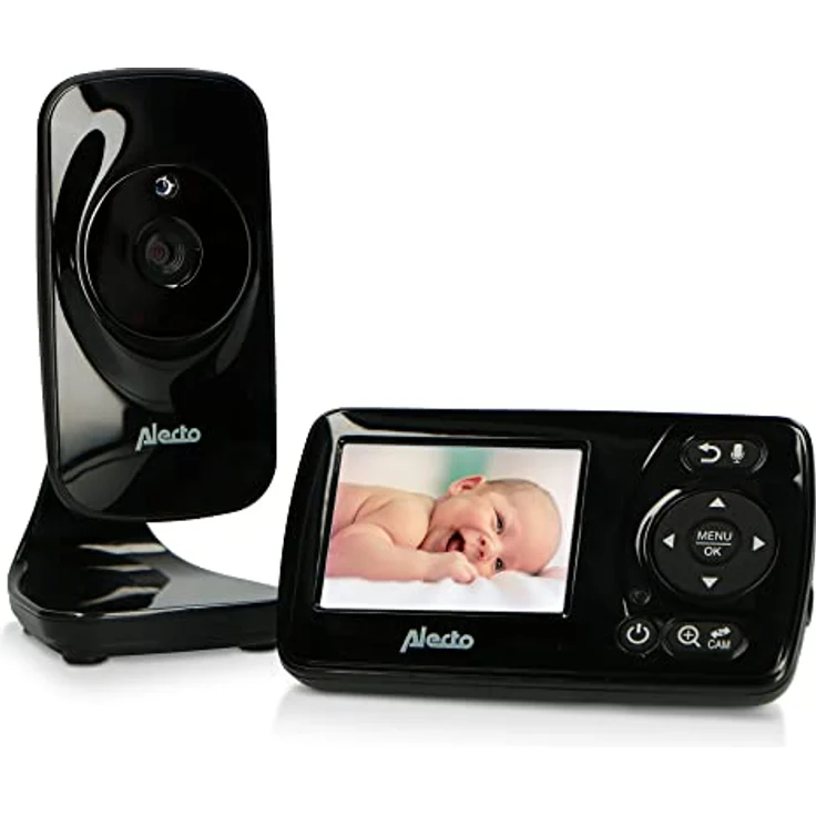 Alecto - Video-Babyphone DVM71BK mit Farbdisplay - schwarz – Bild 2