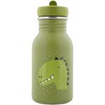 Trixie - Trinkflasche für Kinder aus Edelstahl 350ml - Mr. Dino (Dinosaurier)