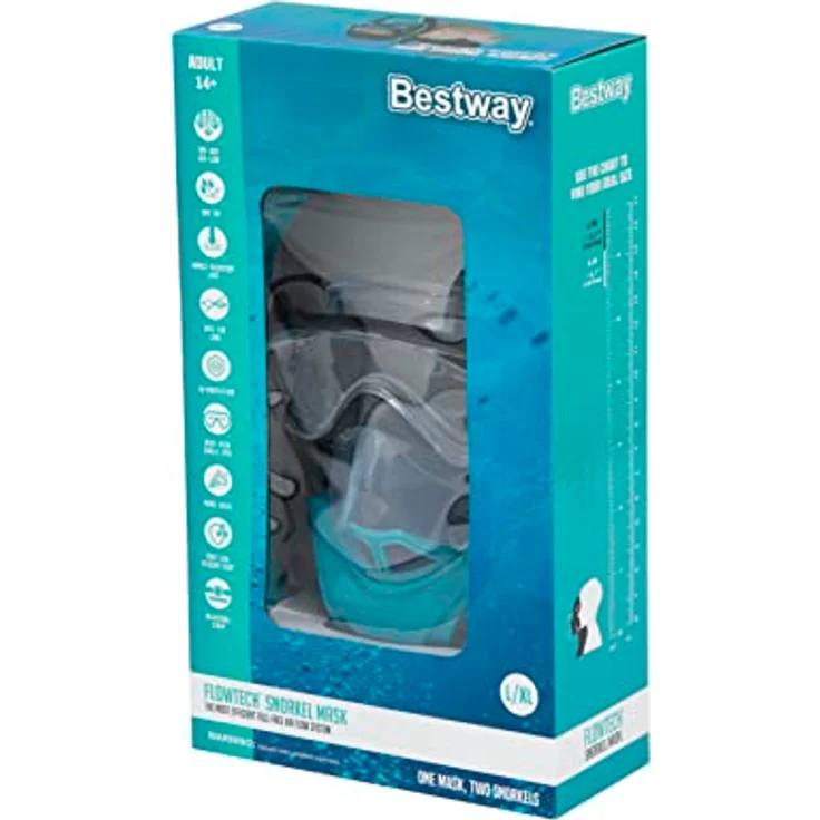 Bestway Flowtech Snorkel Mask L/XL – Bild 3