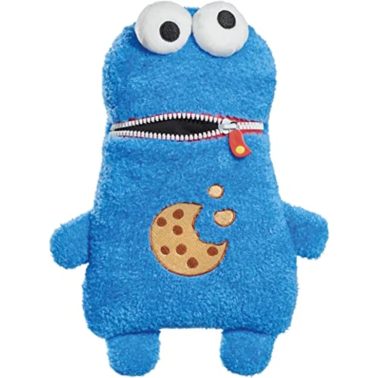 Schmidt Spiele 42548 Sorgenfresser, Krümelmonster aus der Sesamstrasse, Plüschfigur, 30 cm, normal – Bild 1