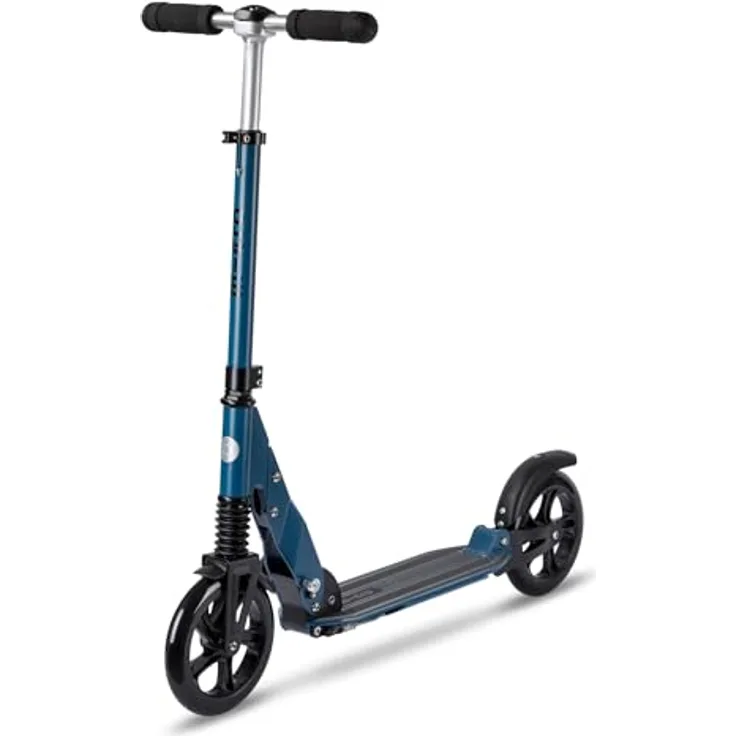 Micro Mobility Micro Suspension, Klassischer Roller mit Vorder- und Hinterradaufhängung für Erwachsene, Unisex, bis 100 kg, Asphalt