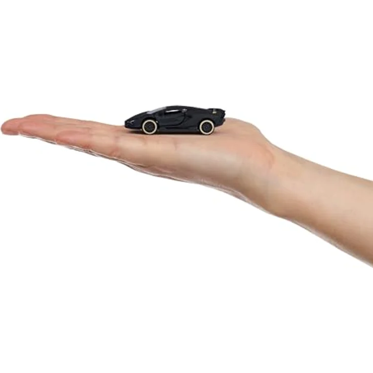 Majorette Geschenkset Fahrzeuge Black Edition, inkl. 5 Die-Cast Spielzeugautos (schwarz) - Audi R8, Brabus B63, Nissan GT3 Nismo GTR, Dodge Demon, Mercedes-AMG GTR – Bild 7