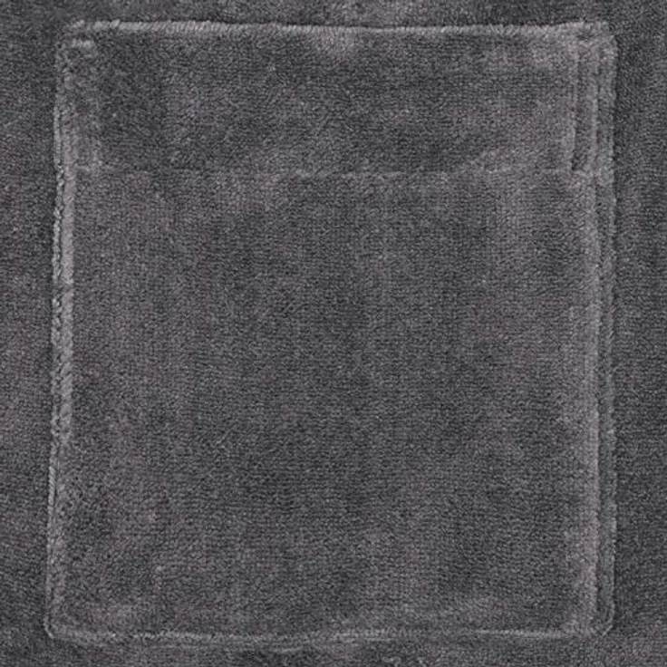 Bugatti Roberto, Kapuzen-Bademantel für Herren aus Microfaser, graphit, 50% Baumwolle, 50% Polyester – Bild 5