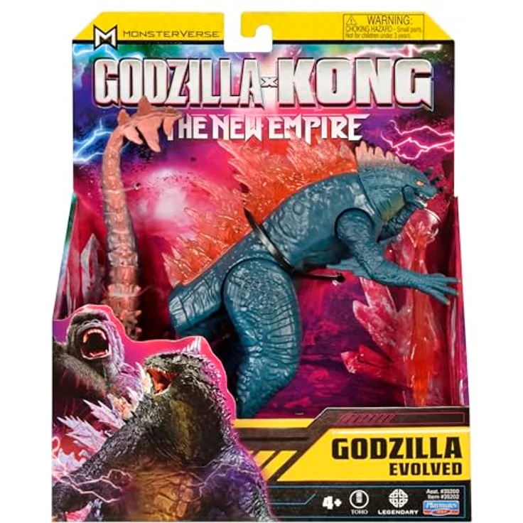 MonsterVerse Godzilla x Kong: The New Empire, 6-Zoll Godzilla Evolved Actionfigur mit Hitzestrahl-Funktion, für Sammler ab 4 Jahren – Bild 2