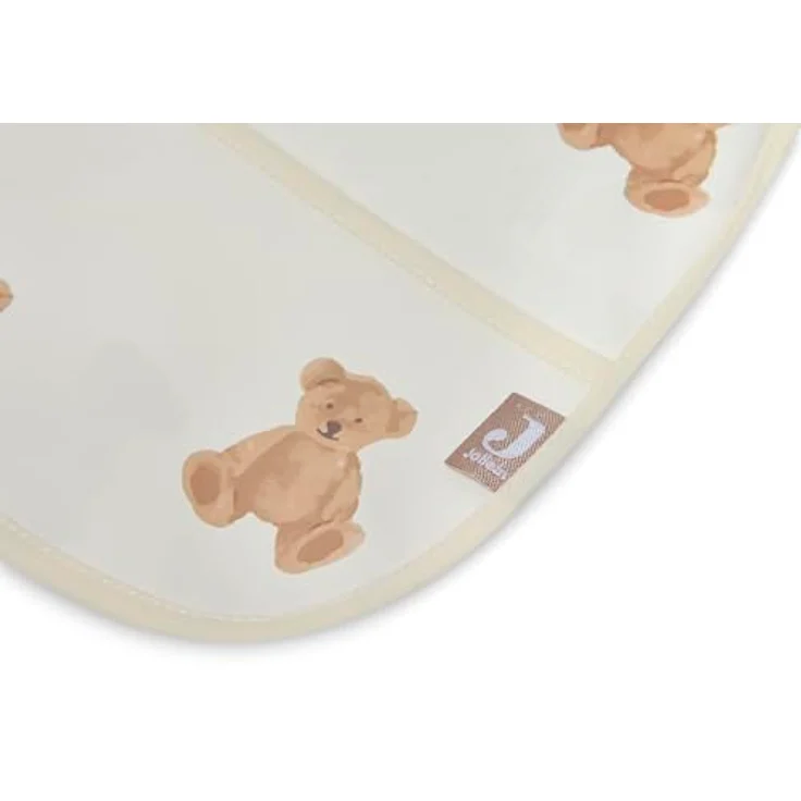 Jollein Blaumeise Forest Animals Lätzchen mit Ärmeln Ecru – Bild 4