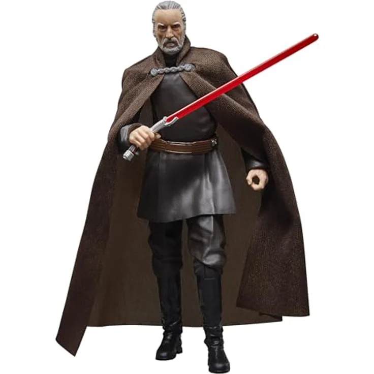 Star Wars The Black Series Count Dooku, 20-jähriges Jubiläum Action-Figur (15 cm) mit Lichtschwert und beweglichen Gelenken – Bild 5