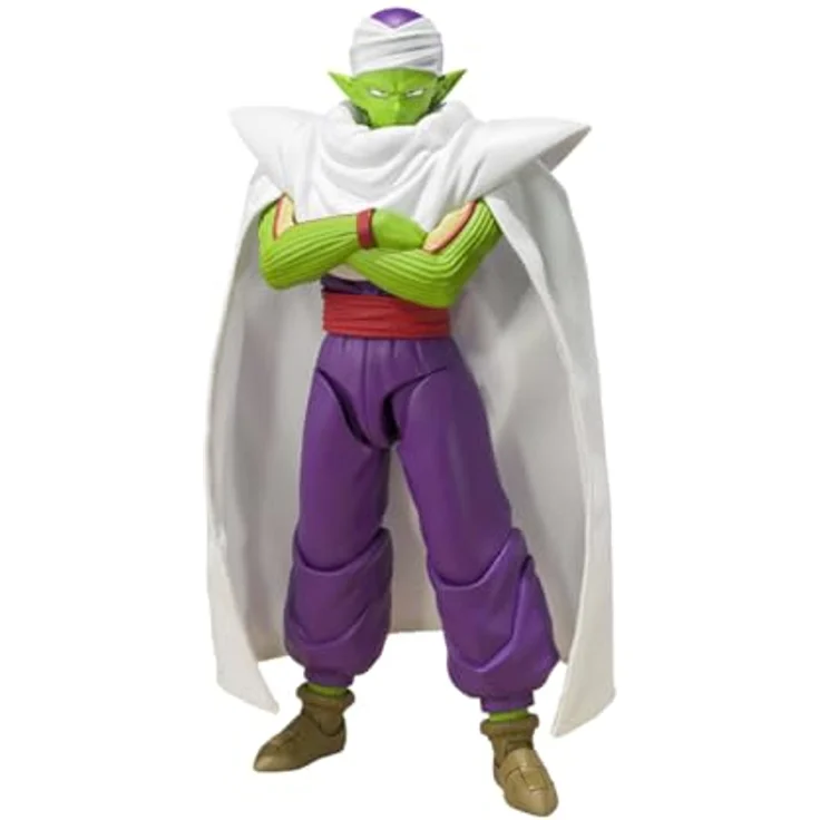 TAMASHII NATIONS Dragon Ball DAIMA Piccolo S.H.Figuarts Actionfigur mit Austauschhänden, Köpfen und Umhang – Bild 1