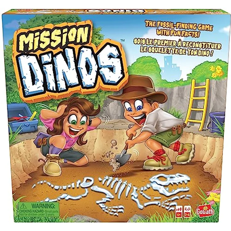 GOLIATH Goliath 929669.006, Brettspiel zur Dinosaurier-Sammlung mit grafischer Entdeckungsreise – Bild 1
