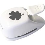 Artoz Papierstanzer - Kartenstanzer - "Kleeblatt", 27 mm - Stanze-Locher zum Kartenbasteln für Einladungen, Geburtstag, Glückwünsche, Tischdeko und Basteln mit Kindern