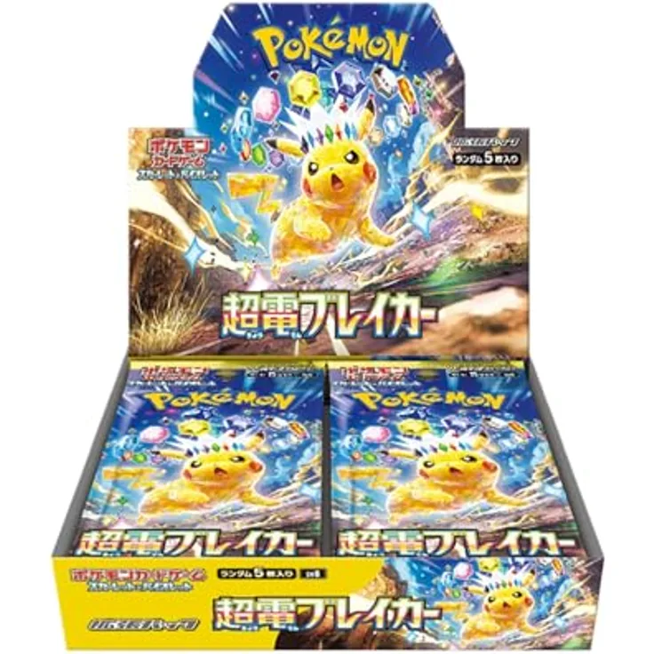 The Pokemon Company Pokemon (japanisch) Super Electric Breaker Display, Sammelkarten