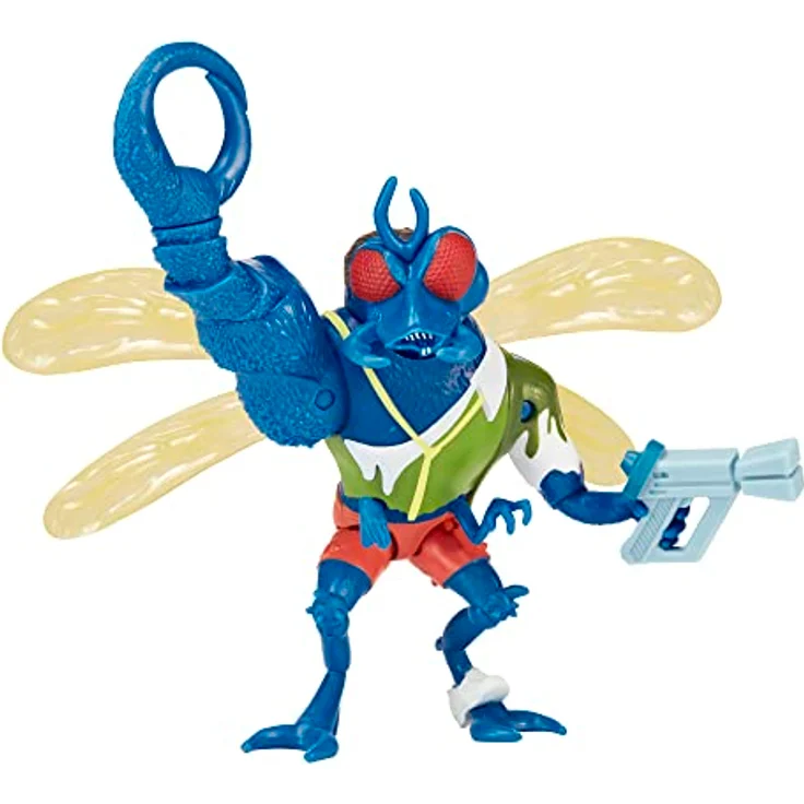 TEENAGE MUTANT NINJA Teenage Mutant Ninja Turtles Superfly Basic Figure, 4-Zoll Sammelfigur mit 10 Artikulationspunkten und Zubehör – Bild 4