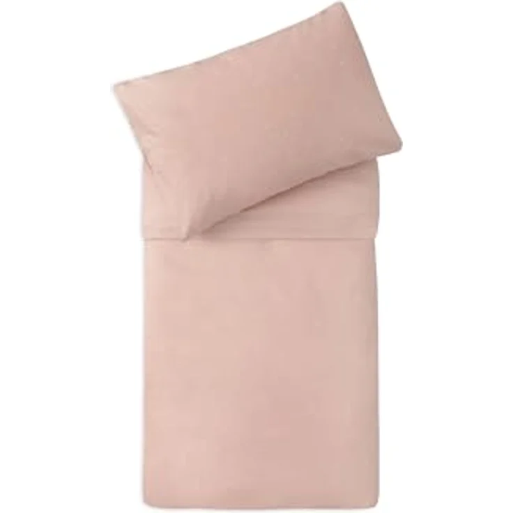 Jollein Kinderbettwäsche - Twinkling, Wild Rose - 100x140cm - 100% Baumwolle - Oeko-TEX Zertifiziert - mit Kissenbezug – Bild 1