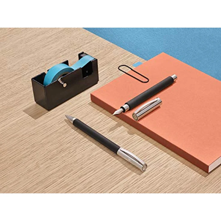 Faber-Castell Ambition Drehkugelschreiber, Schwarz Lack, elegantes Design und professionelle Funktionalität – Bild 5