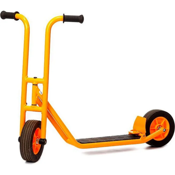 Rabo Tricycles Tretroller, robust mit rutschfestem Trittbrett und stabilen Kunststoffreifen, geeignet für Kinder von 3 bis 12 Jahren.