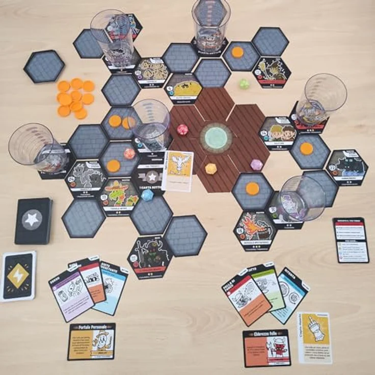 Cranio Creations Helden Di Barcadia, aufregendes Partyspiel für Abenteuerlustige mit Fantasy-Elementen – Bild 3
