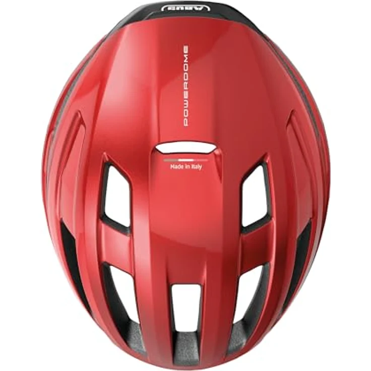 Abus PowerDome Rennradhelm, leichter Fahrradhelm mit Belüftungssystem und aerodynamischem Profil, für Damen und Herren, Made in Italy – Bild 4