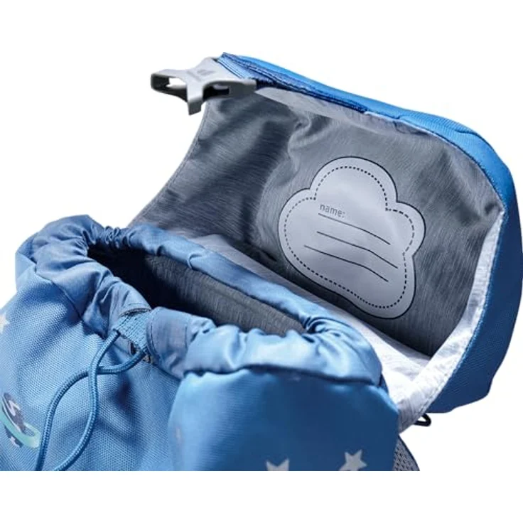 Deuter Schmusebär Kinderrucksack, 33 cm, blau, 100% Polyester, 21 cm x 15 cm x 33 cm – Bild 7