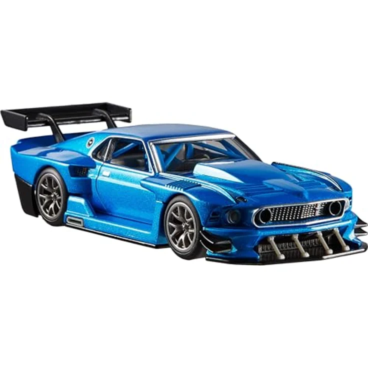 Hot Wheels Premium Collector Auto, Maßstab 1:43, mit detaillierter Metallkarosserie und Real Riders Reifen – Bild 5