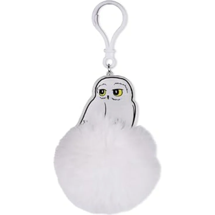 Pyramid International Harry Potter Hedwig Pom Pom Schlüsselanhänger, weiß, Einheitsgröße – Bild 1