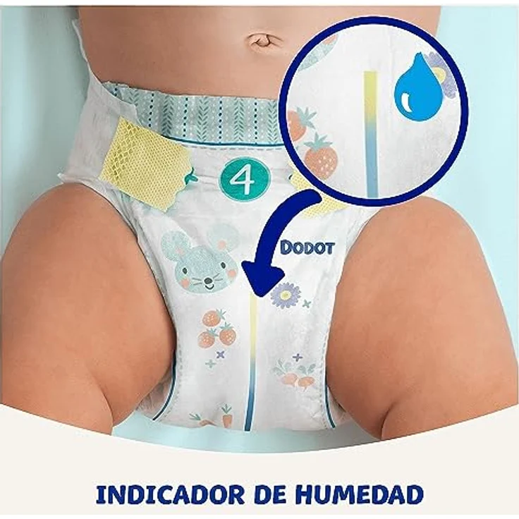 Dodot Sensitive Windeln, Größe 4, 192 Windeln, 9-14 kg – Bild 7