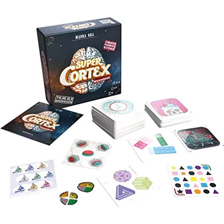 Rebel Super Cortex, Brettspiel mit 90 Denkrätseln zur Förderung von Gedächtnis und Logik – Bild 6