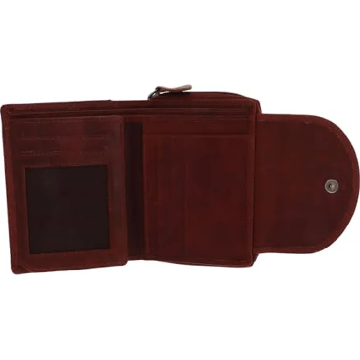 MUSTANG Geldbörse Udine leather wallet top opening, im praktischen Format, braun – Bild 3