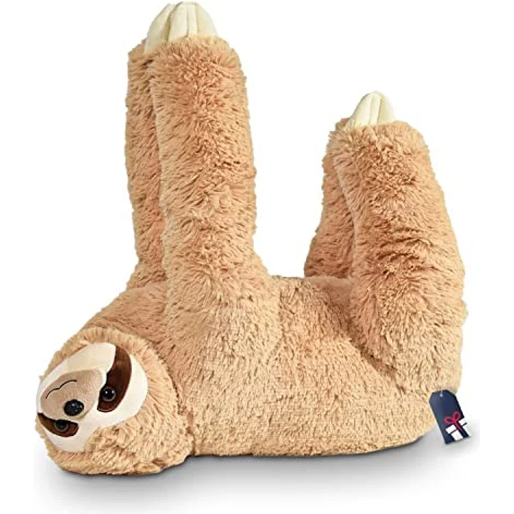 MikaMax Sloth Pillow – XL – Faultier Kuscheltier – XXL Kuscheltier – Teddy – Babyshower - Babyparty Geschenke – Super Weich - 60 cm – 23.5 Inch – Bild 2