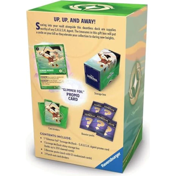 Ravensburger Winterspell - Scrooge McDuck, Sammelkarten-Set mit zusätzlichen Disney Lorcana Booster Packs und exklusiven Spielinhalten – Bild 5