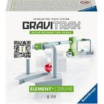 Ravensburger GraviTrax Element Zipline Zubehör für das Kugelbahnsystem. Kombinierbar mit allen GraviTrax Produktlinien, Starter-Sets, Extensions & Elements, Konstruktionsspielzeug ab 8 Jahren.
