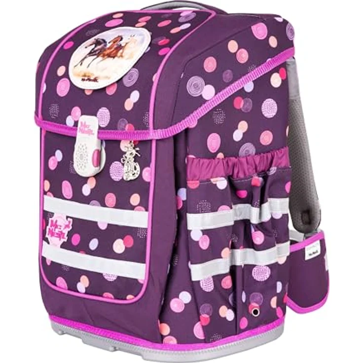 McNeill Schulranzen-Set COMPACTO, 5tlg. - Kollektion 2024, Tragetasche, RUBY – Bild 2