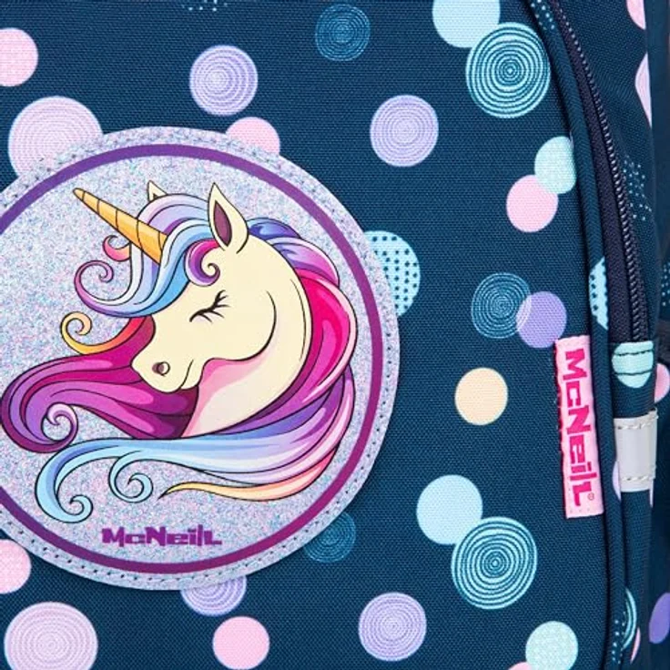 McNeill Toby Kinderrucksack, 35 cm, blau, 100% Polyester, mit 26 cm x 12 cm Abmessungen – Bild 7