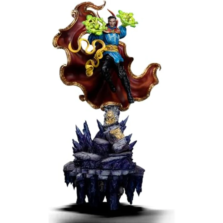 Iron Studios Marvel – Doctor Strange Deluxe – Infinity Gauntlet – Art Maßstab 1/10, handbemalte Sammelfigur mit Basisdisplay, 47 cm hoch – Bild 1