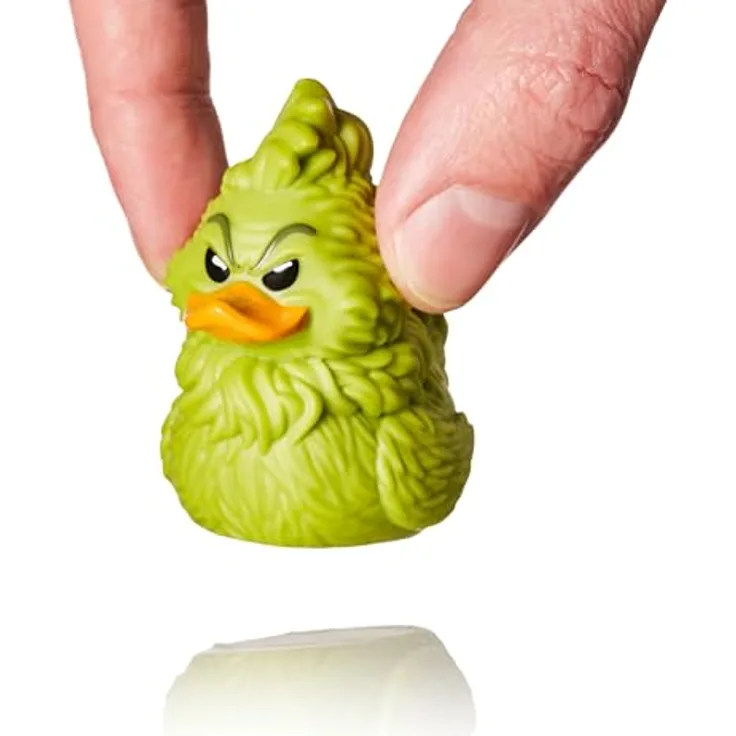 TUBBZ Mini Grinch Sammelbare Vinyl-Gummiente, ca. 5cm hoch, offizielles Dr. Seuss Merchandise