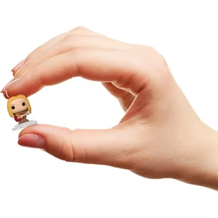 Funko Bitty Pop! Friends - Phoebe 4PK mit Phoebe Buffay™, Monica Geller™, Chandler Bing™ und einer Überraschungs-Mini-Figur, 0.9 Inch (2.2 cm) Sammlerstück mit stapelbarem Display-Regal – Bild 2