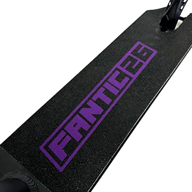 Fantic26 Stuntscooter Fantic26 Stunt-Scooter Griptape 58,5cm x 15,5cm Schwarz/Lila, reißfestes PVC Material, extra starker Kleber – Bild 3