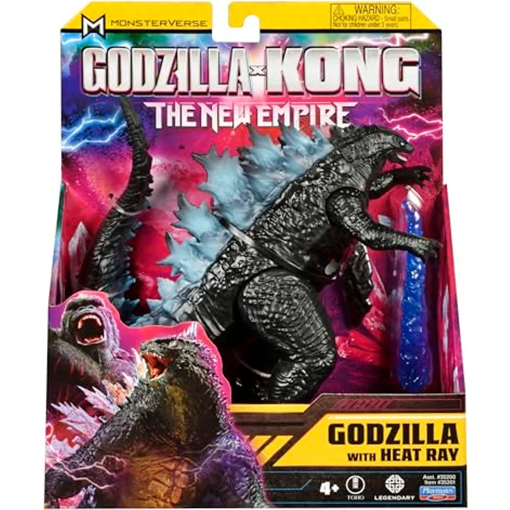 BOTI Godzilla x Kong: The New Empire - Godzilla Evolved Actionfigur mit Heat Ray, 6 Zoll – Bild 3