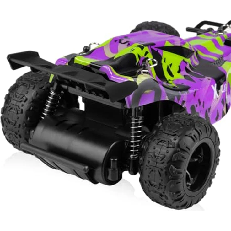 Overmax X-Clash Ferngesteuertes RC-Auto, Maßstab 1:22, 25 km/h, 100 m Reichweite, 2 Akkus 600 mAh - Hinterradantrieb, 30 Min. Spaß – Bild 4