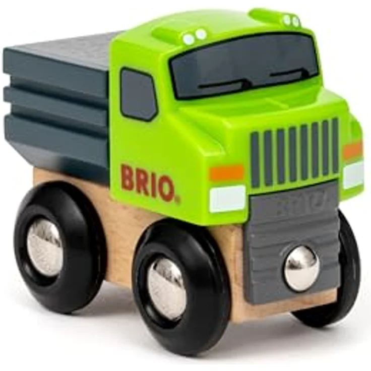 BRIO World 36034 Mini-Züge & -Fahrzeuge, Spielzeugloks, LKW & Autos für Kinder ab 3 Jahren, inklusive Magnetkupplungen, aus FSC-zertifiziertem Buchenholz – Bild 1