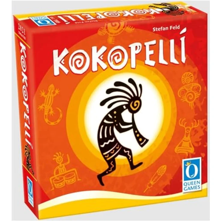 Huch Kokopelli US.106211, Kartenspiel für 2-4 Spieler, ab 10 Jahre, Spielzeit 45 Minuten, strategische Zeremonien mit verschiedenen Fähigkeiten – Bild 1