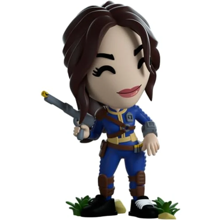 Youtooz Fallout Lucy 12,7 cm Figur, Sammlerstück aus der Amazon Original Serie mit blau-gelbem Overall – Bild 4