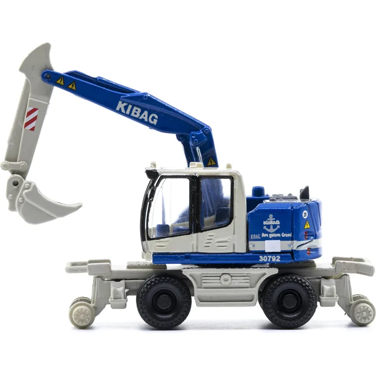 Hobbytrain Liebherr 2-Wege Bagger KIBAG CH, Modellbau Zubehör für N-Anlage oder Dioramenbau