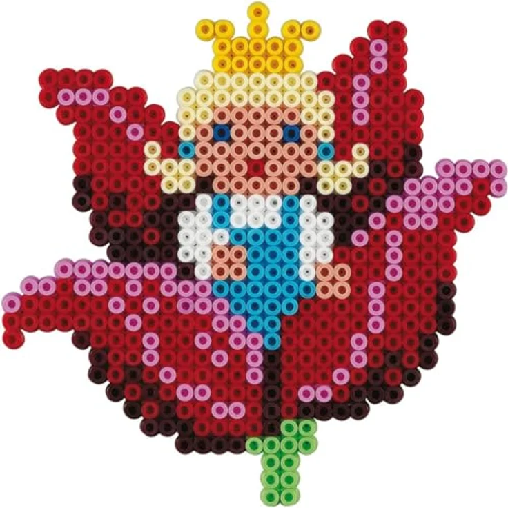 Hama Perlen Bügelperlen Hama 3000 Midi Bügelperlen - Mix 58, 3000 Perlen, Markenqualität, Durchmesser 5,0 mm, bunt – Bild 5