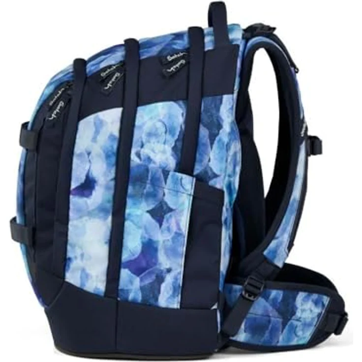 Satch Pack Schulrucksack Set 3tlg. inkl. Schlamperbox und Sportbeutel, 30 Liter Volumen, 3D Soft-Mesh Rückensystem, Blurry Sky – Bild 3