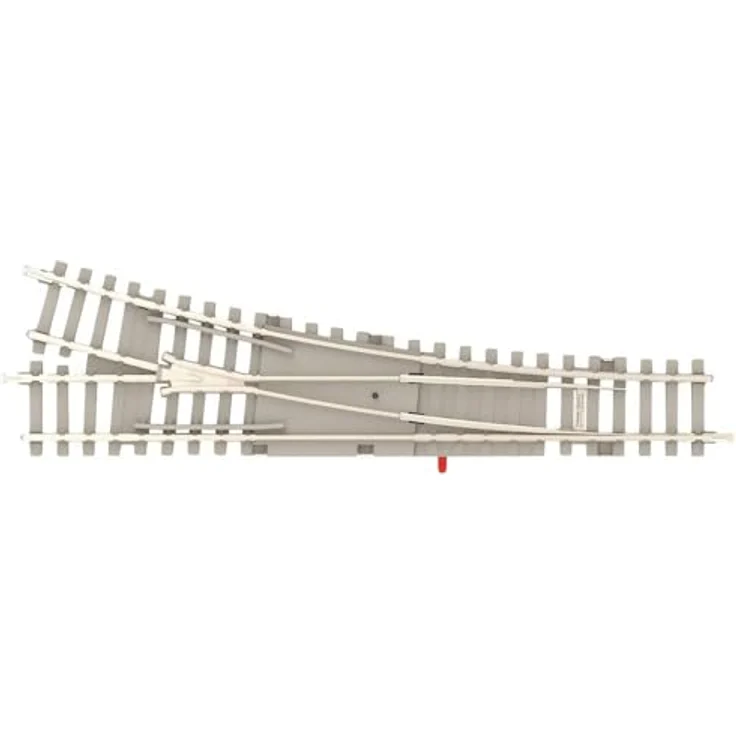 MiniTrix T14539 N Gleis Weiche, rechts, 15° mit polarisiertem Herzstück und Betonschwelle, Länge 112,6 mm – Bild 2