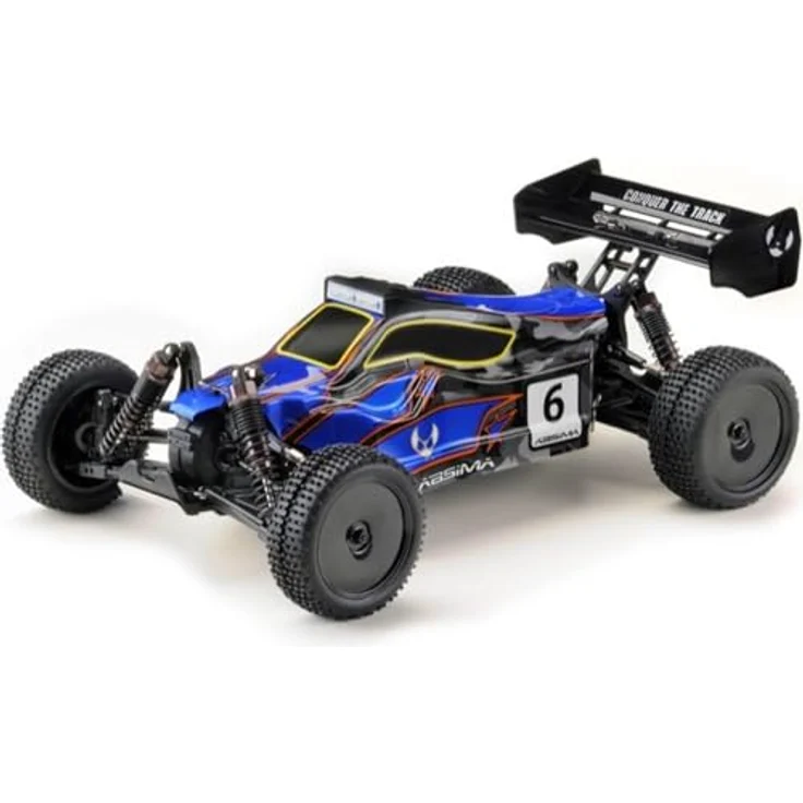 Absima RC-Auto 1:10 Green Power Elektro Modellauto Brushless, mit LED Beleuchtung – Bild 1