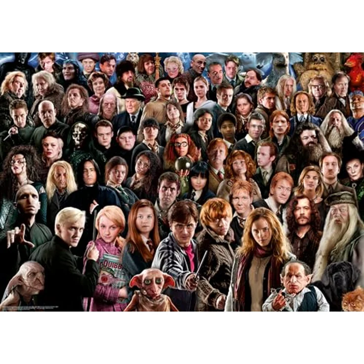 RAVENSBURGER 12000457 HARRY POTTER, 1000 Teile Erwachsenenpuzzle mit herausforderndem Wimmelmotiv – Bild 1